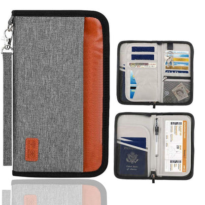 Marlowe | SecureTravel RFID Family Travel Passport Holder 5