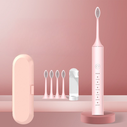 Variant image for X3 pink with 4 brush heads