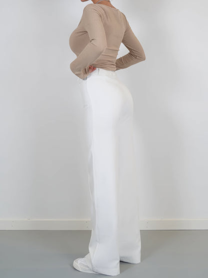AMY | Wide Chic Trousers Women-4