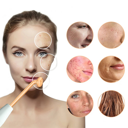 GlowWave - High-Frequency Electrode Wand for Skin Tightening & Wrinkle Removal-2