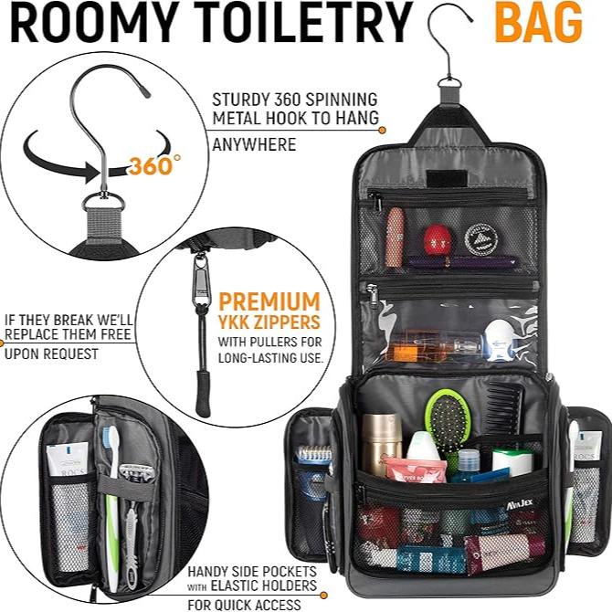 Alex | Compact and travel-friendly toiletry bag 4