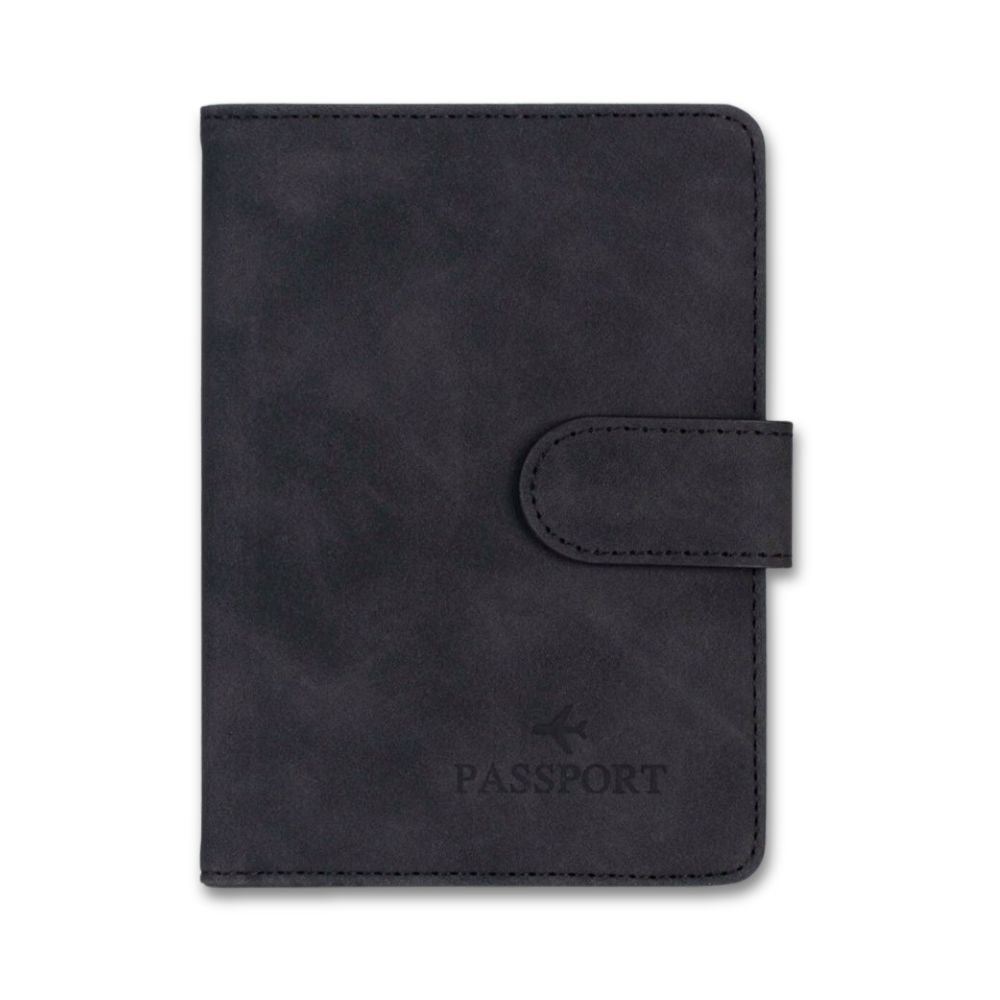 Vada | Theft-proof waterproof PU leather passport holder wallet 1