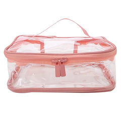 Braelyn | Waterproof Clear Travel Makeup Cosmetic Bag with Zipper 3