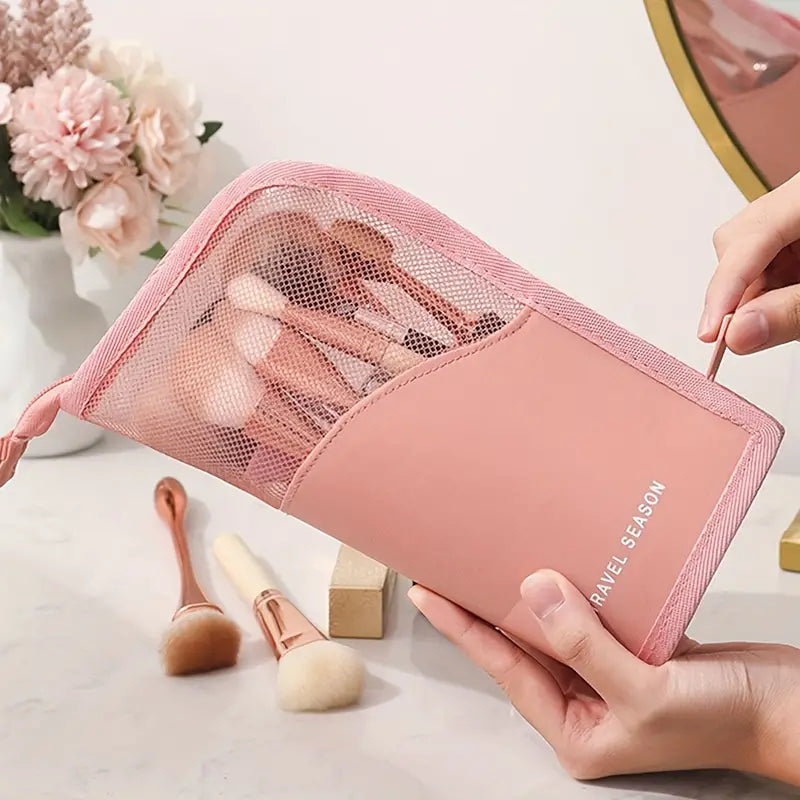 Luisa | Large Waterproof Cosmetic and Makeup Bag with High Capacity 6