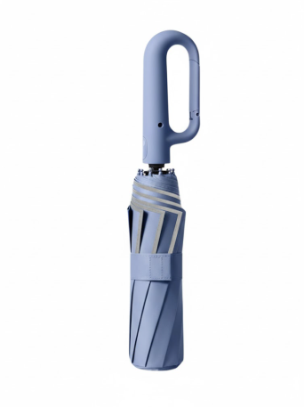 Ombrello Pieghevole Automatico Resistente al Vento con Manico Grande a Fibbia – Compatto e Durevole