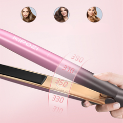 StyleLux - Rose Gold Hair Straightener & Curler-2
