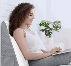 Large Triangle Wedge Pillow | Adjustable Foam for Acid Reflux, Back Pain & Post-Surgery Recovery