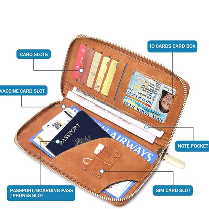 Meilani | RFID-blocking passport holder 3