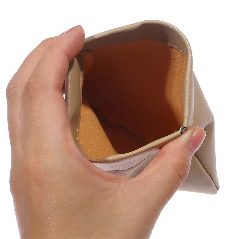 August | Waterproof Lambskin Bag Makeup Cosmetic Bag 3