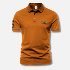 CAYDEN | Casual Military-Inspired Polo Shirt-2