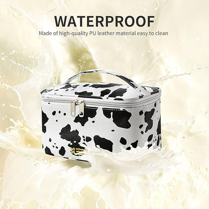 Magdalena | Cowhide PU Leather Waterproof Cosmetic Bag 6