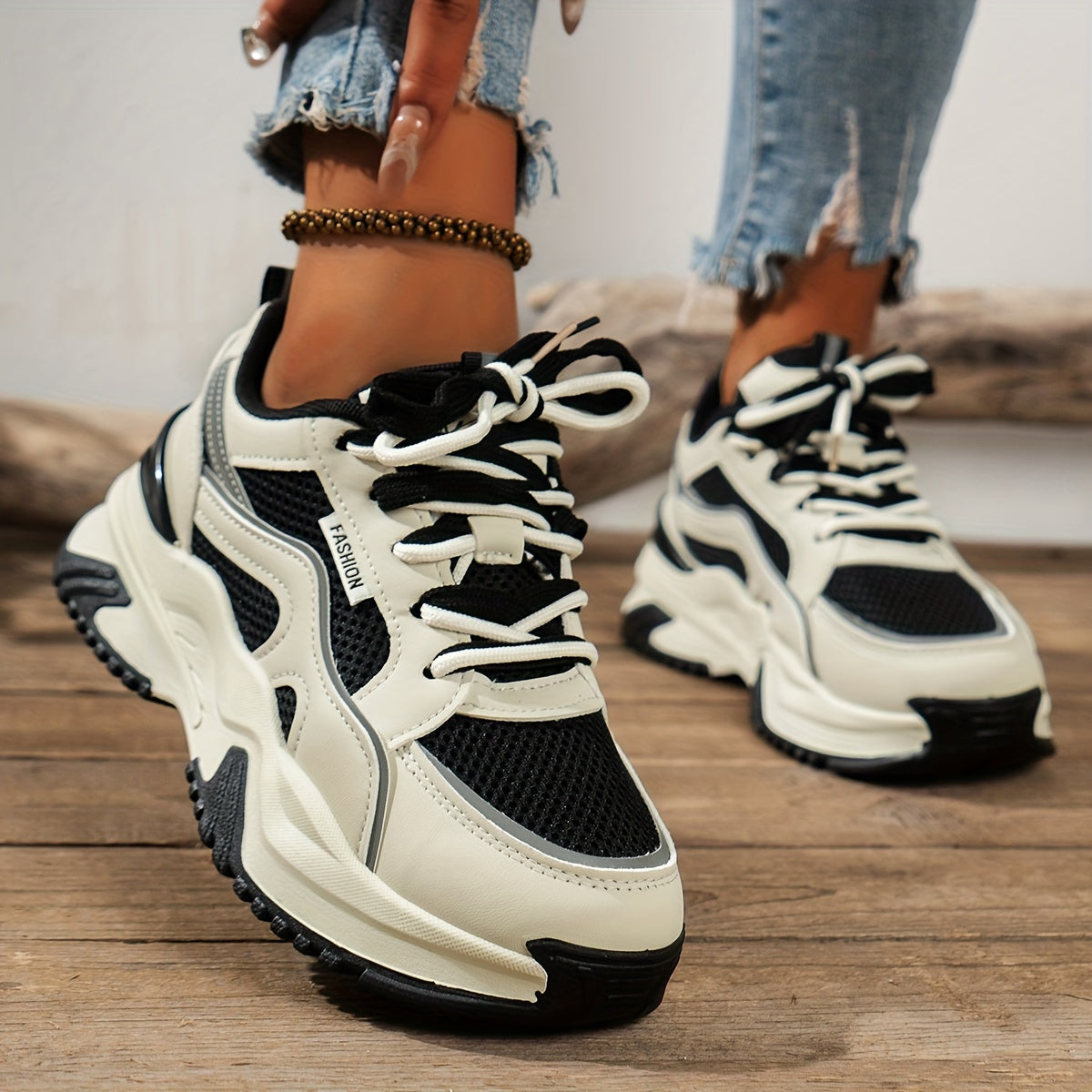 MILLIE | High Sole Women's Sneakers-1