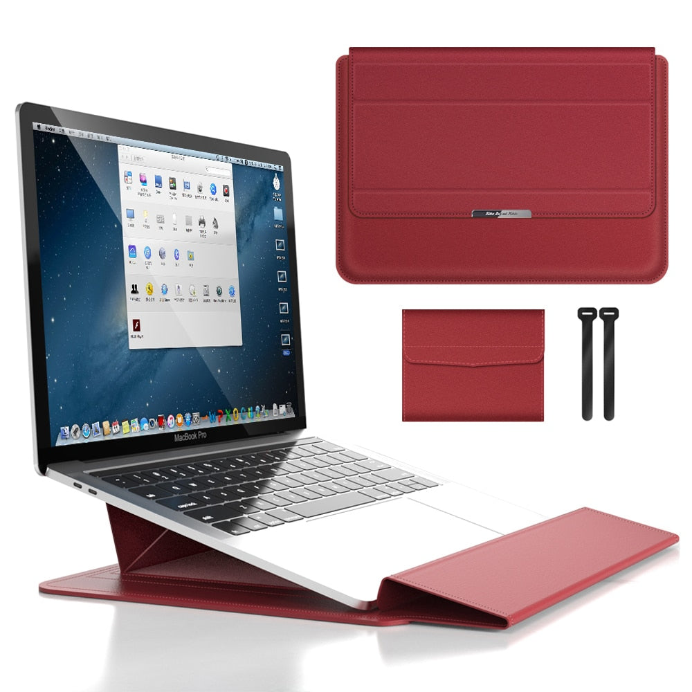 3-in-1 waterproof laptople with a shock-resistant design and accessory-resistant-elegant MacBook case for trip and office 6