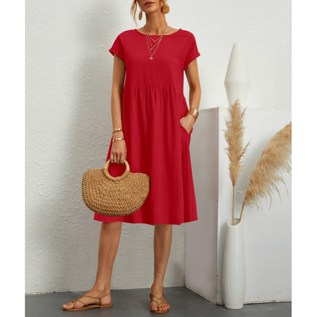 Julia | Timeless Fashionable Midi Dress-2