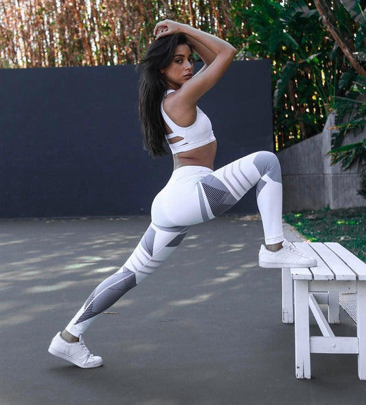 Legging performant réfléchissant taille haute