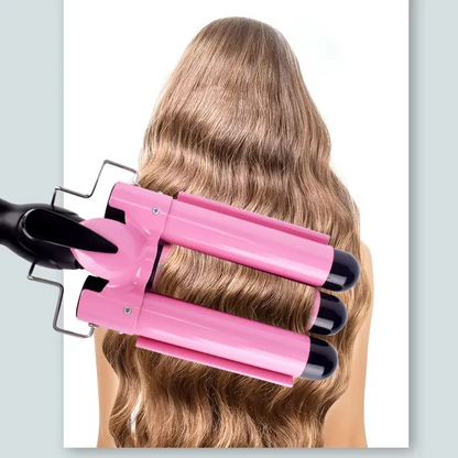 LuxeCurl - Triple Barrel Hair Styler Wand-6