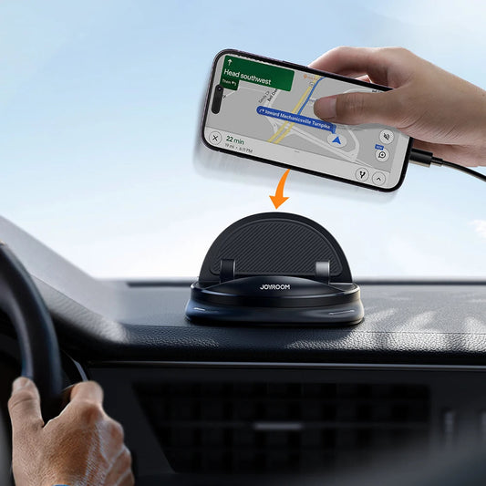360 ° rotating car telephone holder adjustable dashboard and air ventilation holder for mobile phones 4 to 6.5 inches 0