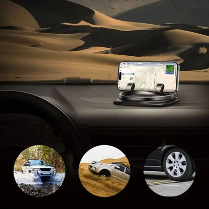 360 ° rotating car telephone holder adjustable dashboard and air ventilation holder for mobile phones 4 to 6.5 inches 4
