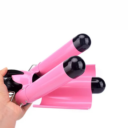LuxeCurl - Triple Barrel Hair Styler Wand-3