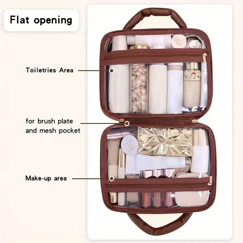 Sophia | Luxury Checked Spacious Cosmetic Organizer 2