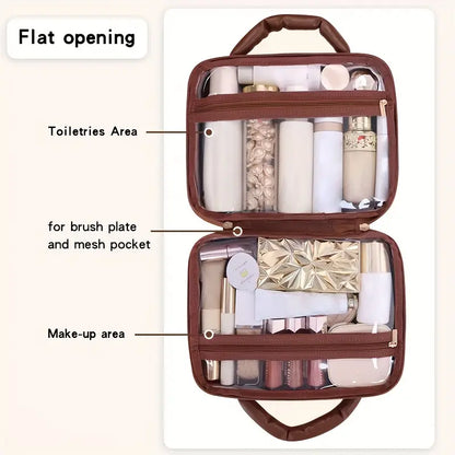 Sophia | Luxury Checked Spacious Cosmetic Organizer 2