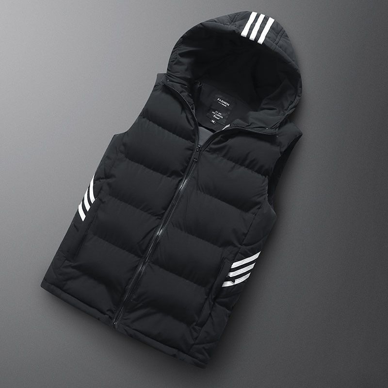 Melle Bodywarmer | Urban Edge Hooded Puffer Vest-2
