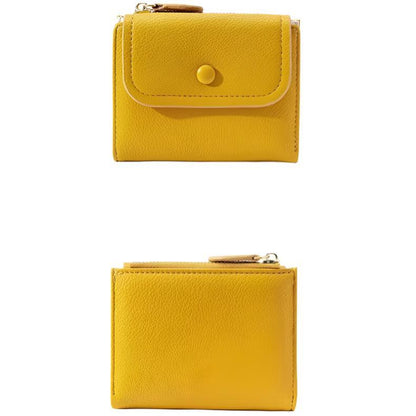 Araceli | Short Mini Travel Wallet with Snap Button Closure 3