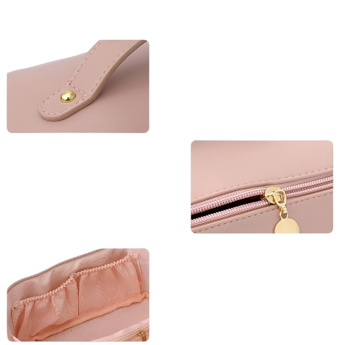 Hadlee | Women's Multi-functional PU Leather Cosmetic Make-up Bag 4
