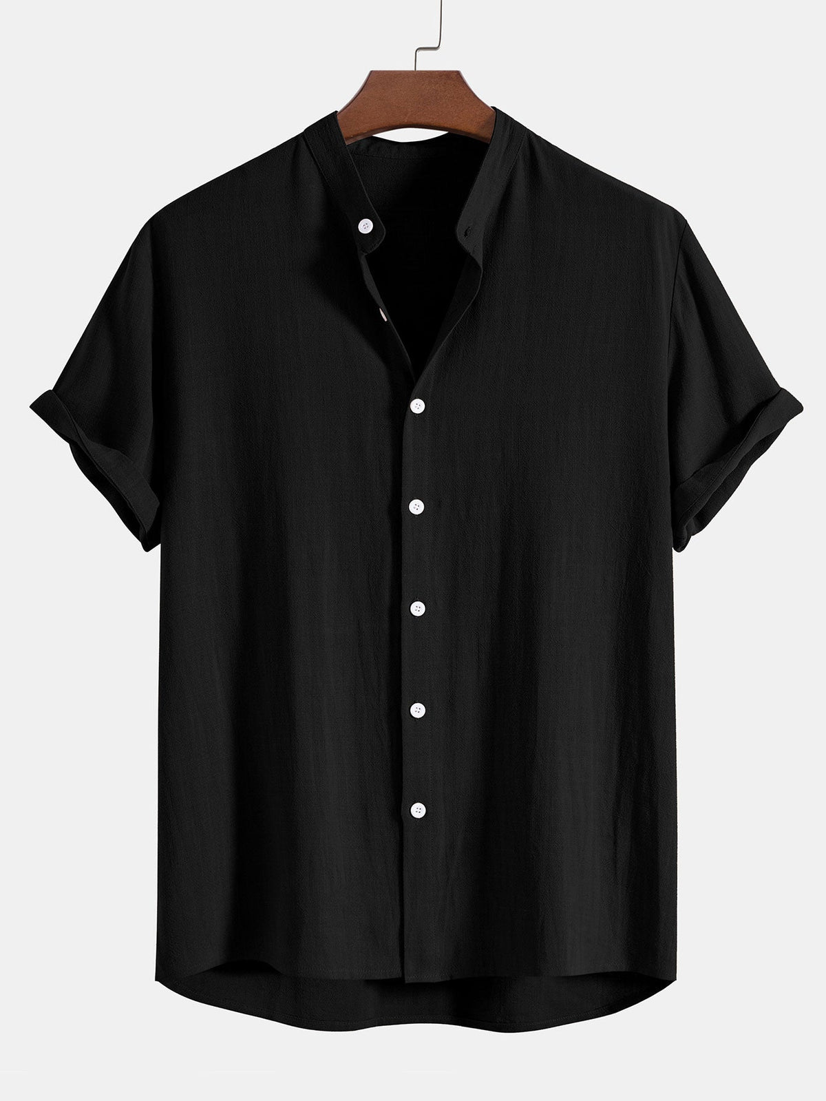 Stylish Men's Two-Piece Set: Shirt and Pants Combo-4