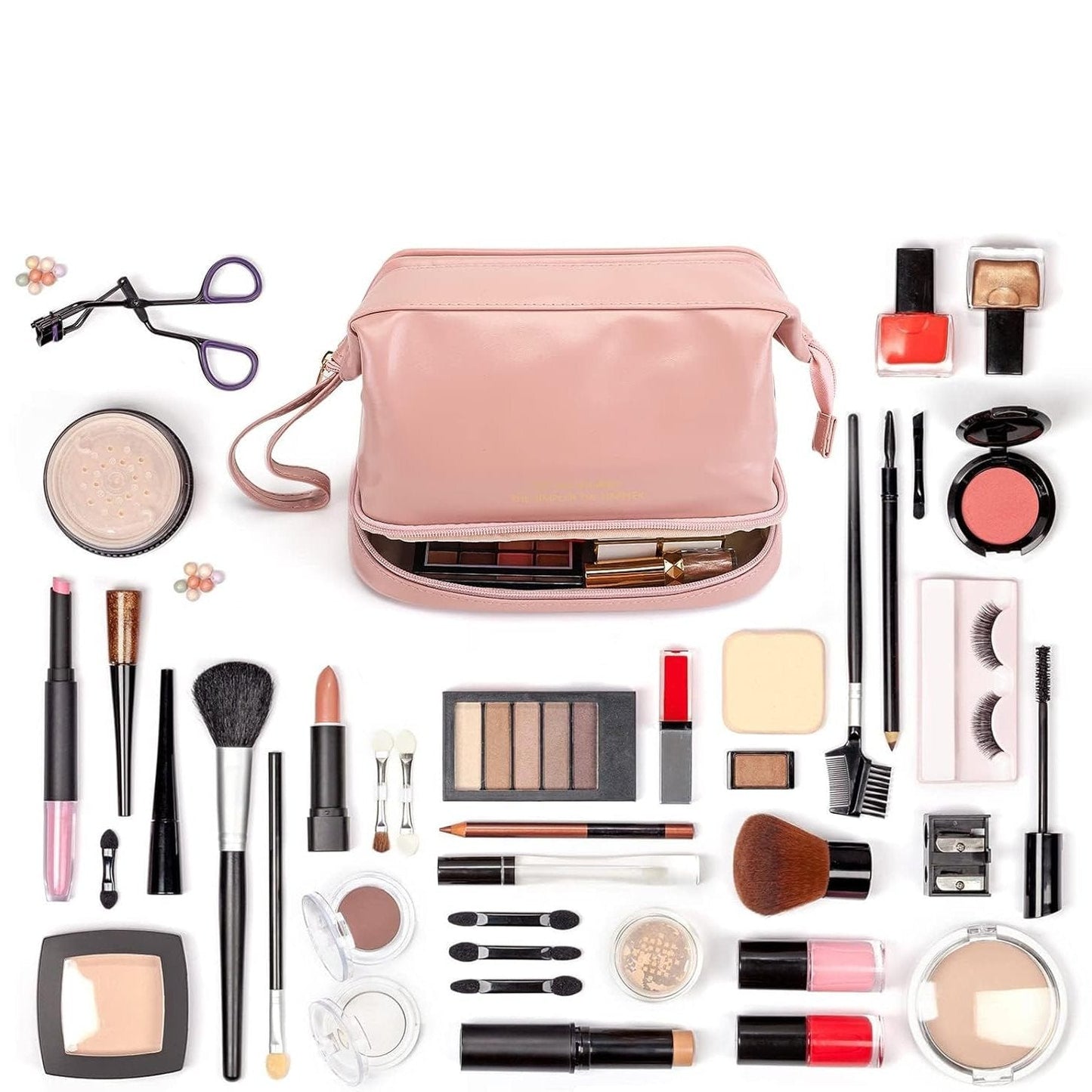 Ava | Stylish and Spacious Makeup Storage Bag 4