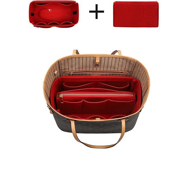Kimber | Felt Insert Cosmetics Makeup Bag Travel Organizer 4