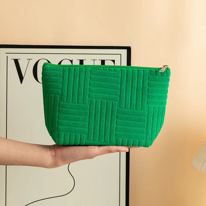 Miller | Stylish Chic Striped Fashion Makeup Bag 4