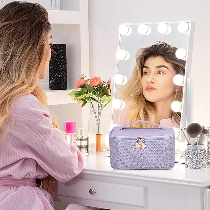Cielo | Large Travel Cosmetic Bag with High Capacity 5