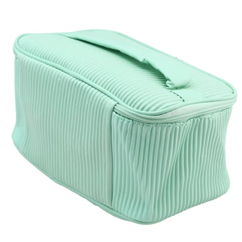Raquel | Zipper Toast Travel Makeup Cosmetic Toiletry Set Bag 5