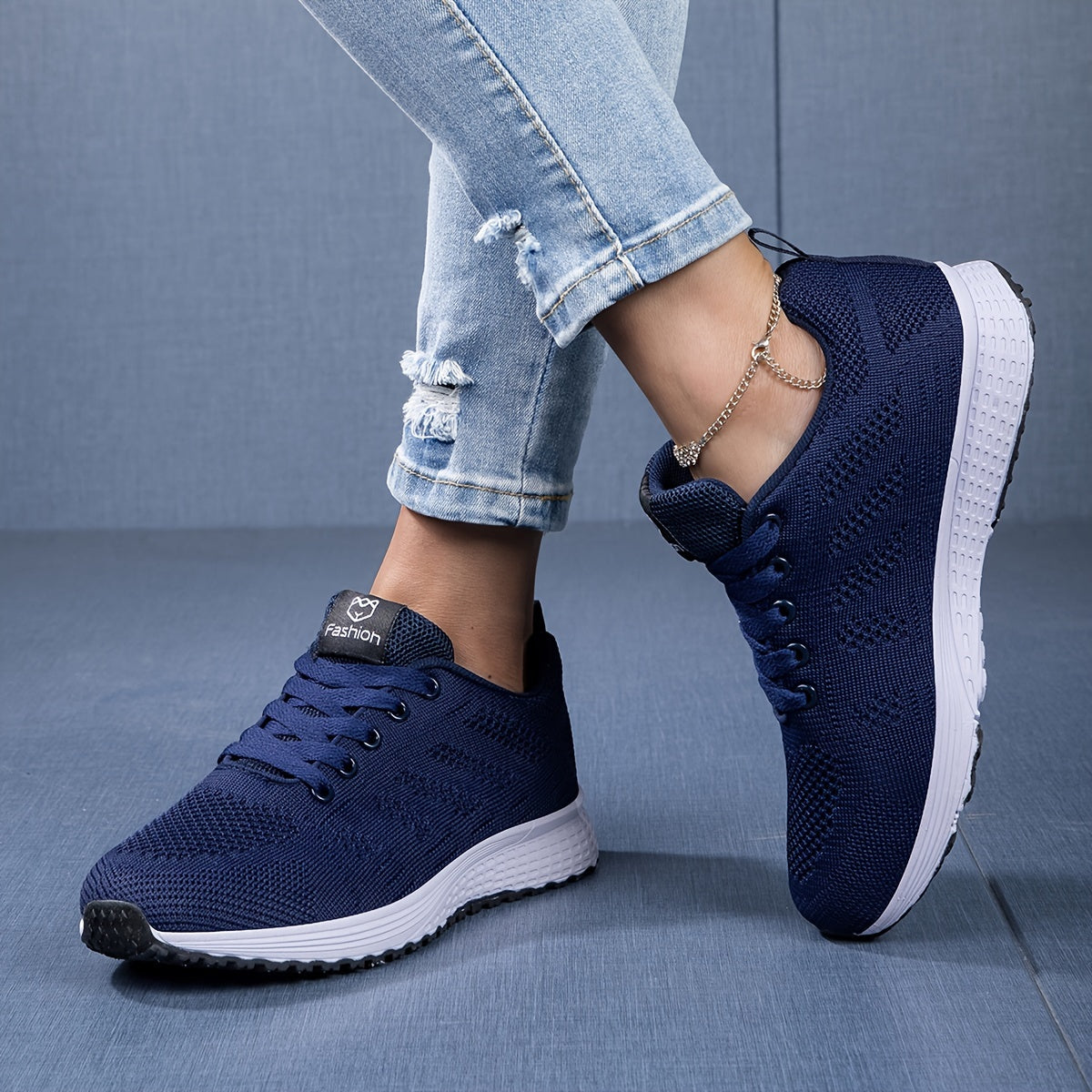 MEGAN | Knitted Sports Shoes-5
