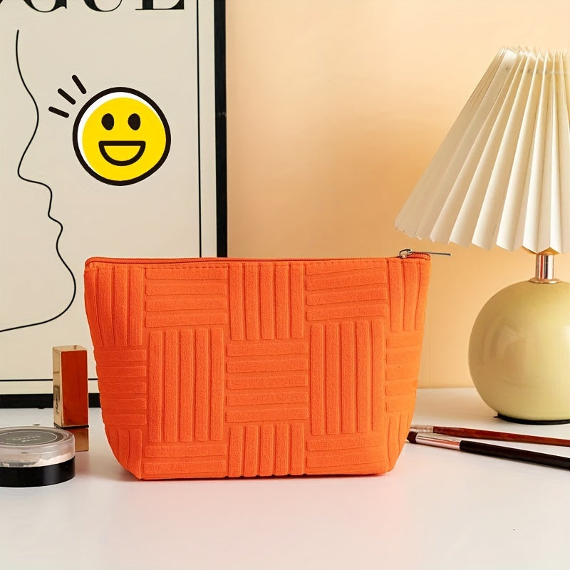 Miller | Stylish Chic Striped Fashion Makeup Bag 5