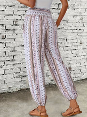 Viviana | Stylish High-Waist Printed Pants-4