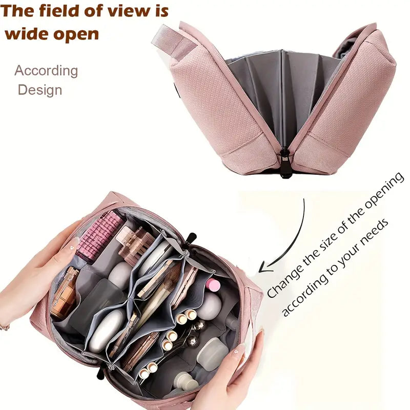 Solene | Stylish organizer with large capacity, waterproof cosmetic bag 3