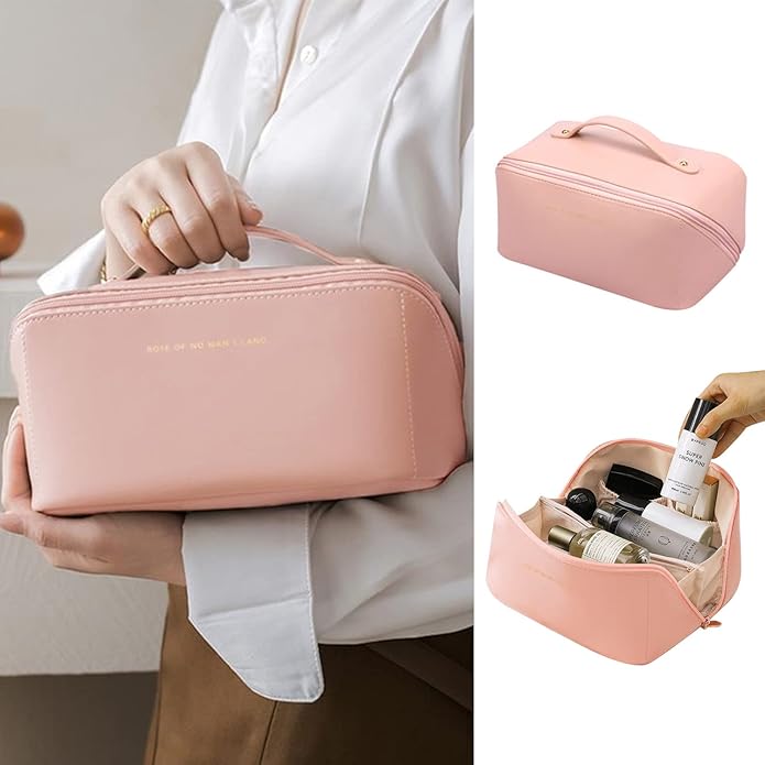 Hadlee | Women's Multi-functional PU Leather Cosmetic Make-up Bag 6