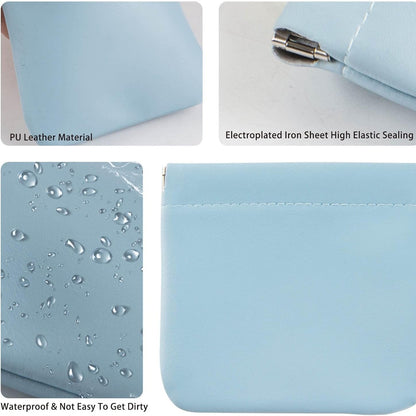 August | Waterproof Lambskin Bag Makeup Cosmetic Bag 5