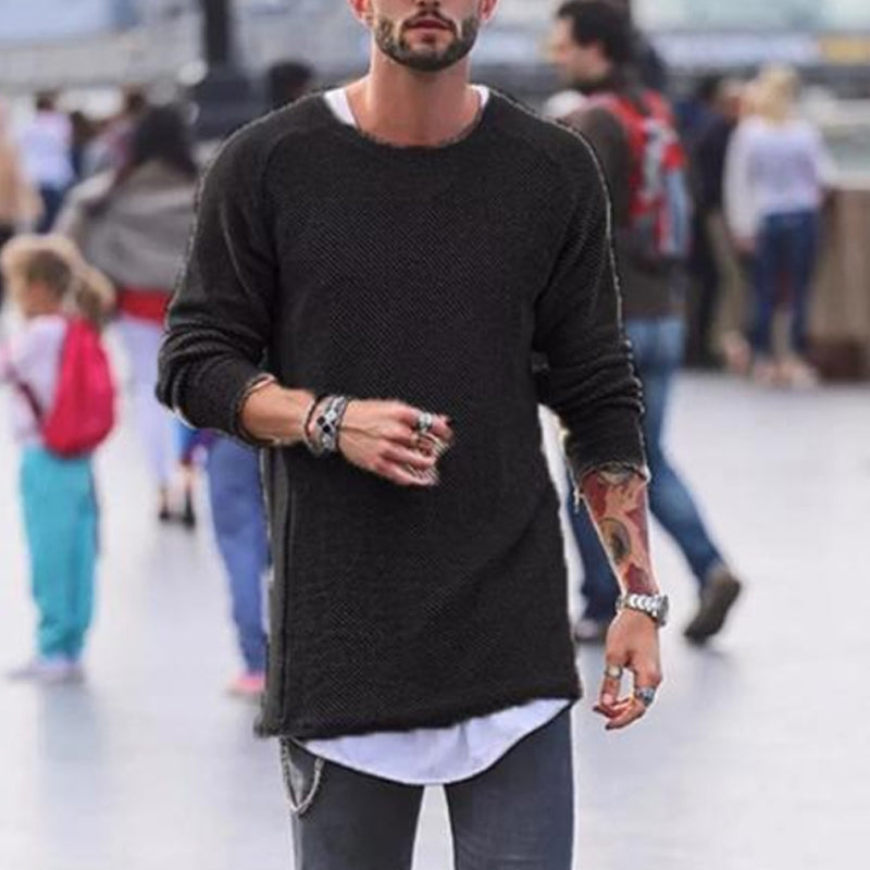 EDWARD | Comfy Long Men's Sweater-5
