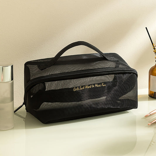 Olivia | Light and Breathable Mesh Cosmetic Bag 1