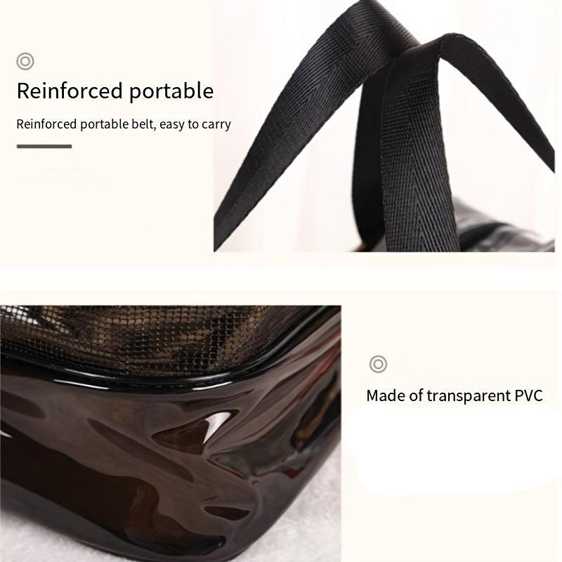 Clare | Clearer and practical cosmetic bag with double compartment 5