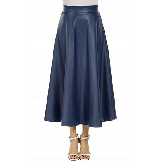 Holly | Elegant High-Waist Midi Skirt