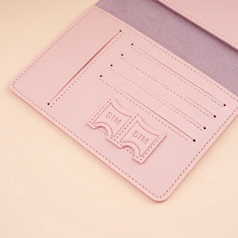 Linda | RFID-blocking passport card holder travel wallet 4