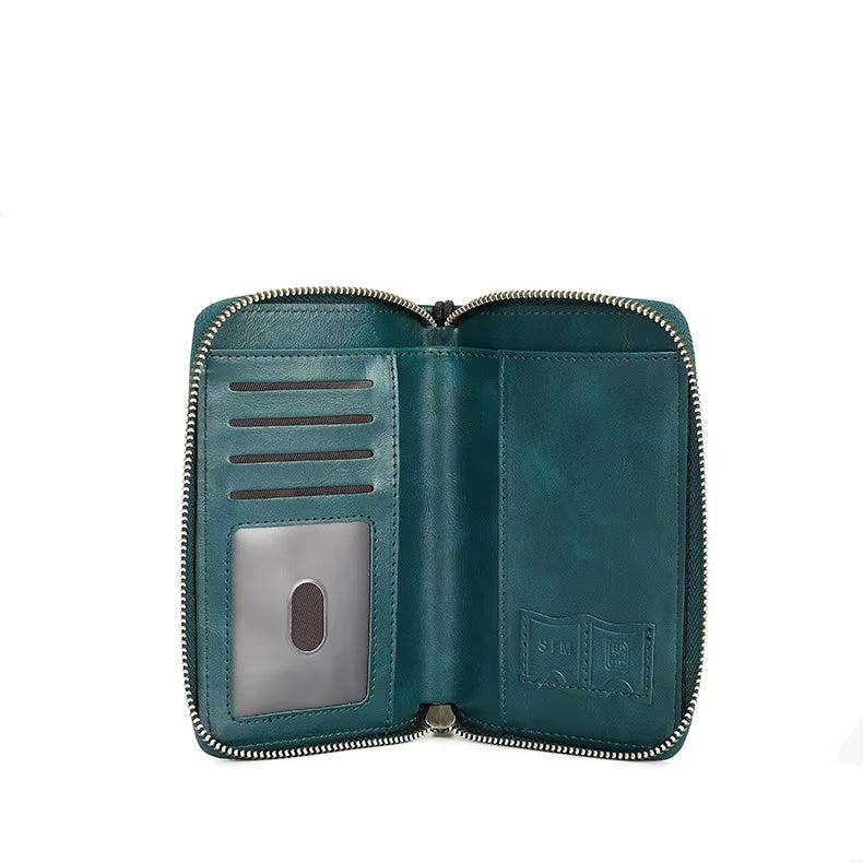 Samira | RFID-blocking Passport Holder Travel Wallet with Wrist Strap 3