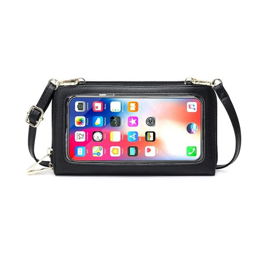 Celia | RFID-blocking Touchscreen Crossbody Passport Holder Travel Wallet 1