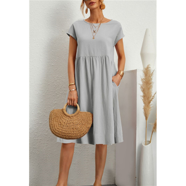  Julia | Timeless Fashionable Midi Dress-5