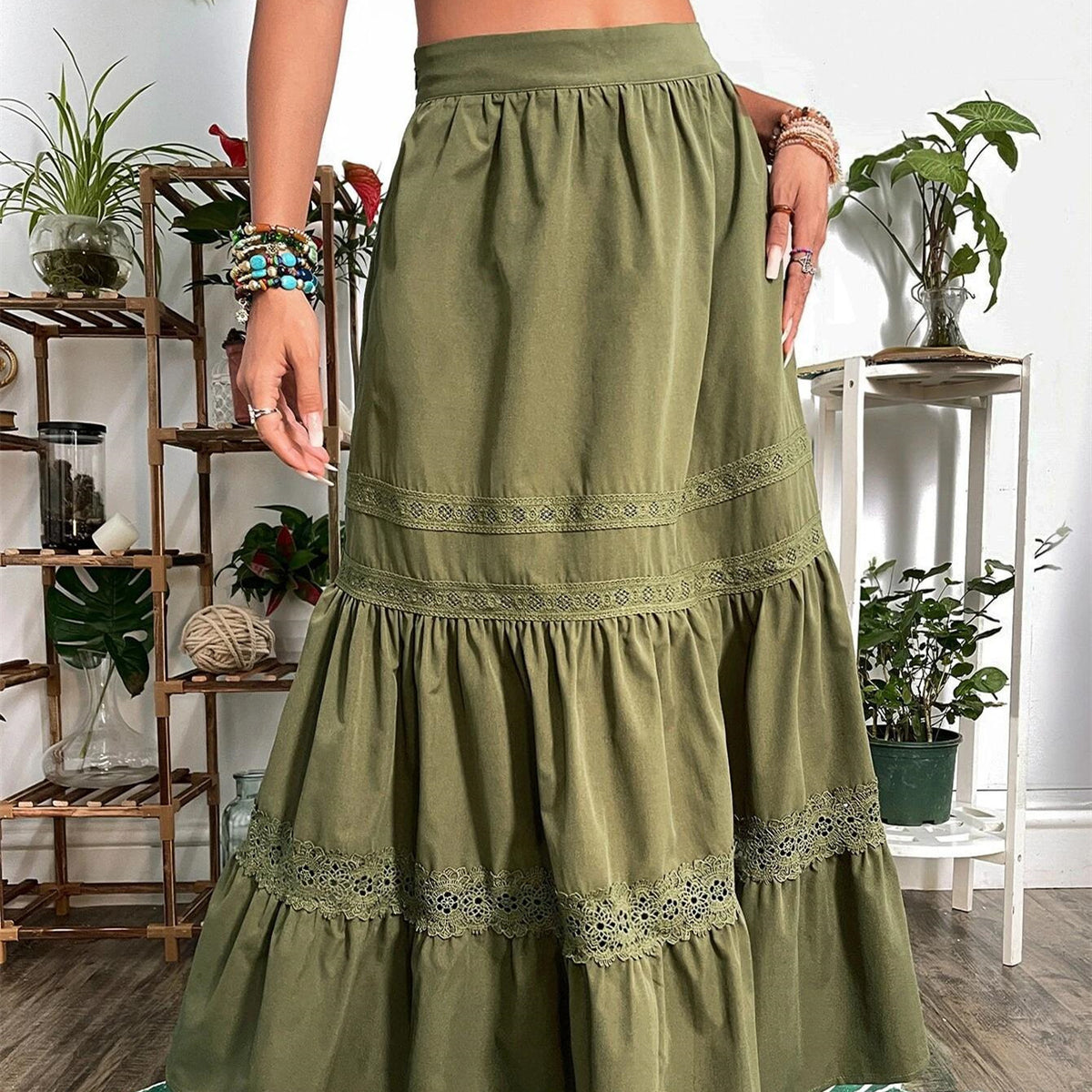 ÉLODIE - The Vintage Tiered Skirt
