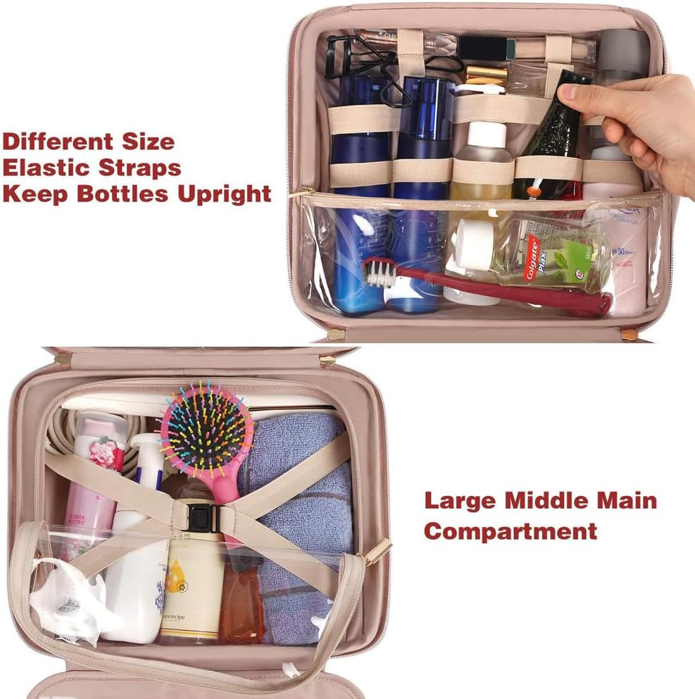 Samira | Versatile Hanging Toiletry Bag with Multiple Compartments 3